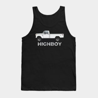 Highboy White Tank Top